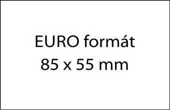 euro formát vizitek